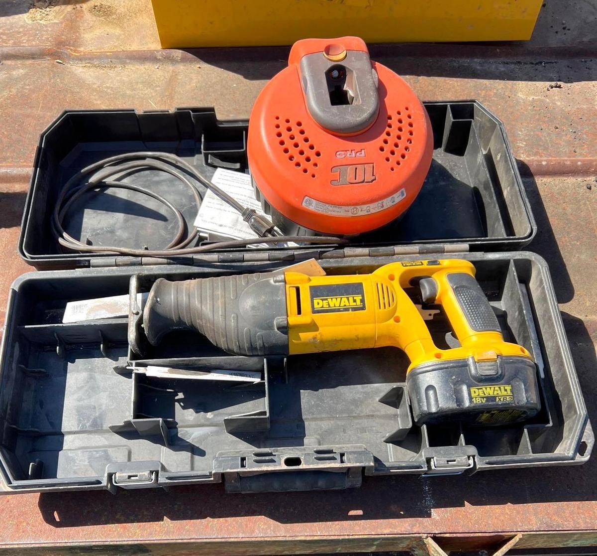 DeWalt Battery Operated Sawzall