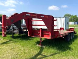 18 foot Heavy Duty Equipment Trailer -Triple Axle