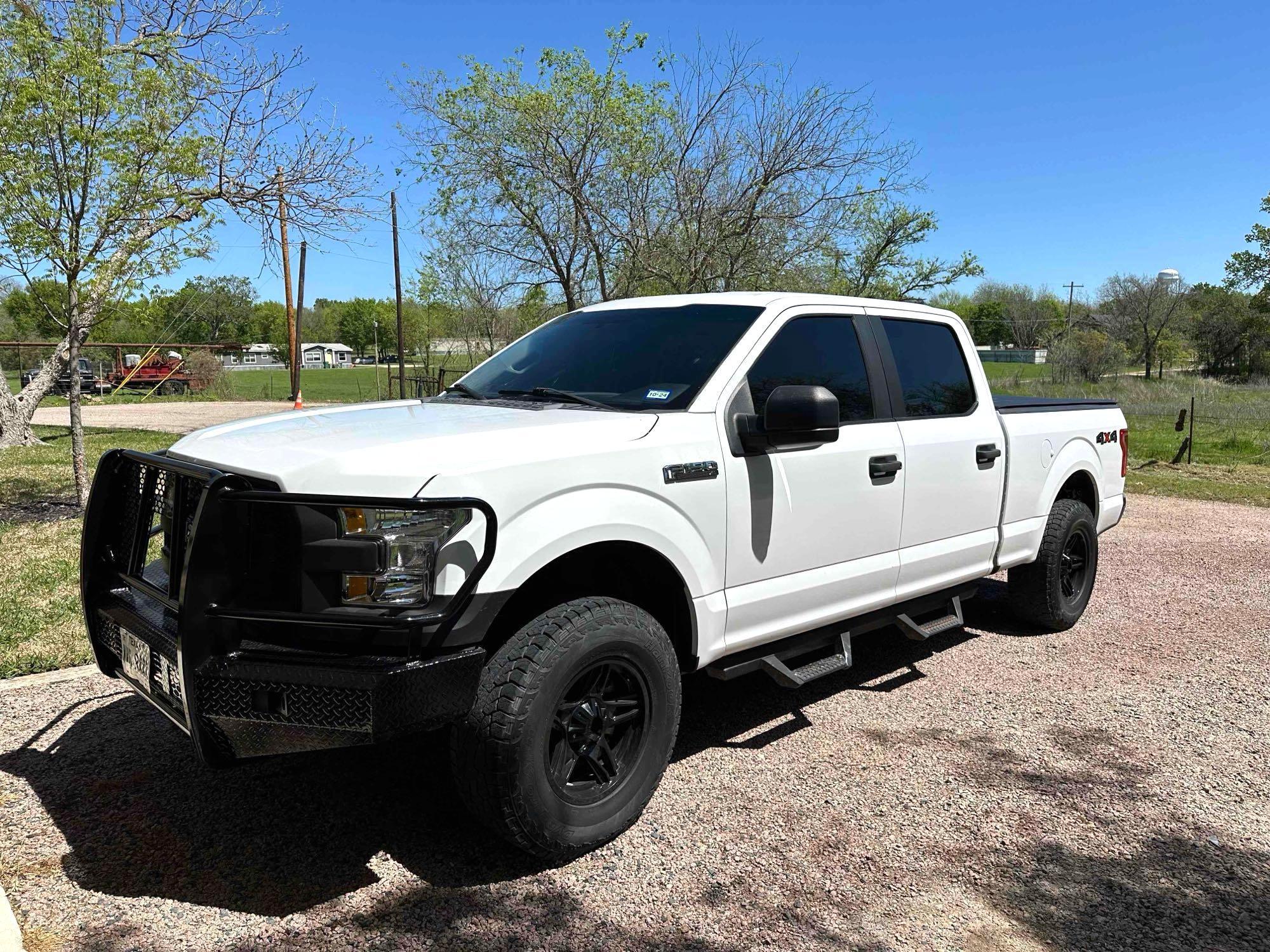 2017 F150 XL - Super Crew Truck - 4x4 - 105,000 miles