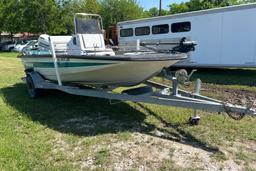 Pro Master Center Console Fishing Boat with 150 JOHNSON Motor - Runs like it should