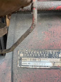 International Harvester Tractor - Runs and Drives - Engine Sounds Good