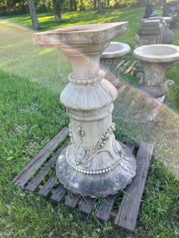 2 - 50 inch Pedestal Flower Pots