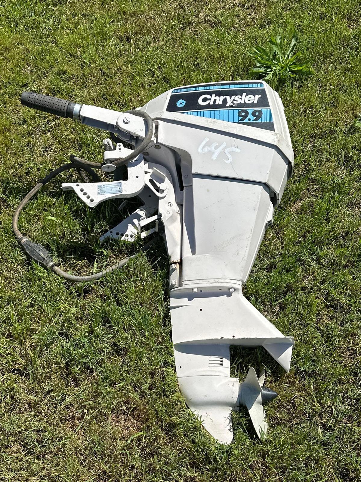 Chrysler Outboard Motor