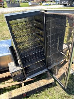 Bradley Smoker and Countertop Drop in Cooler