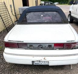 1993 Mercury Grand Marquis 4 dr Sedan - 70,769 miles - Does not run