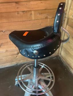 Harley-Davidson Motorcycle Seat Stool