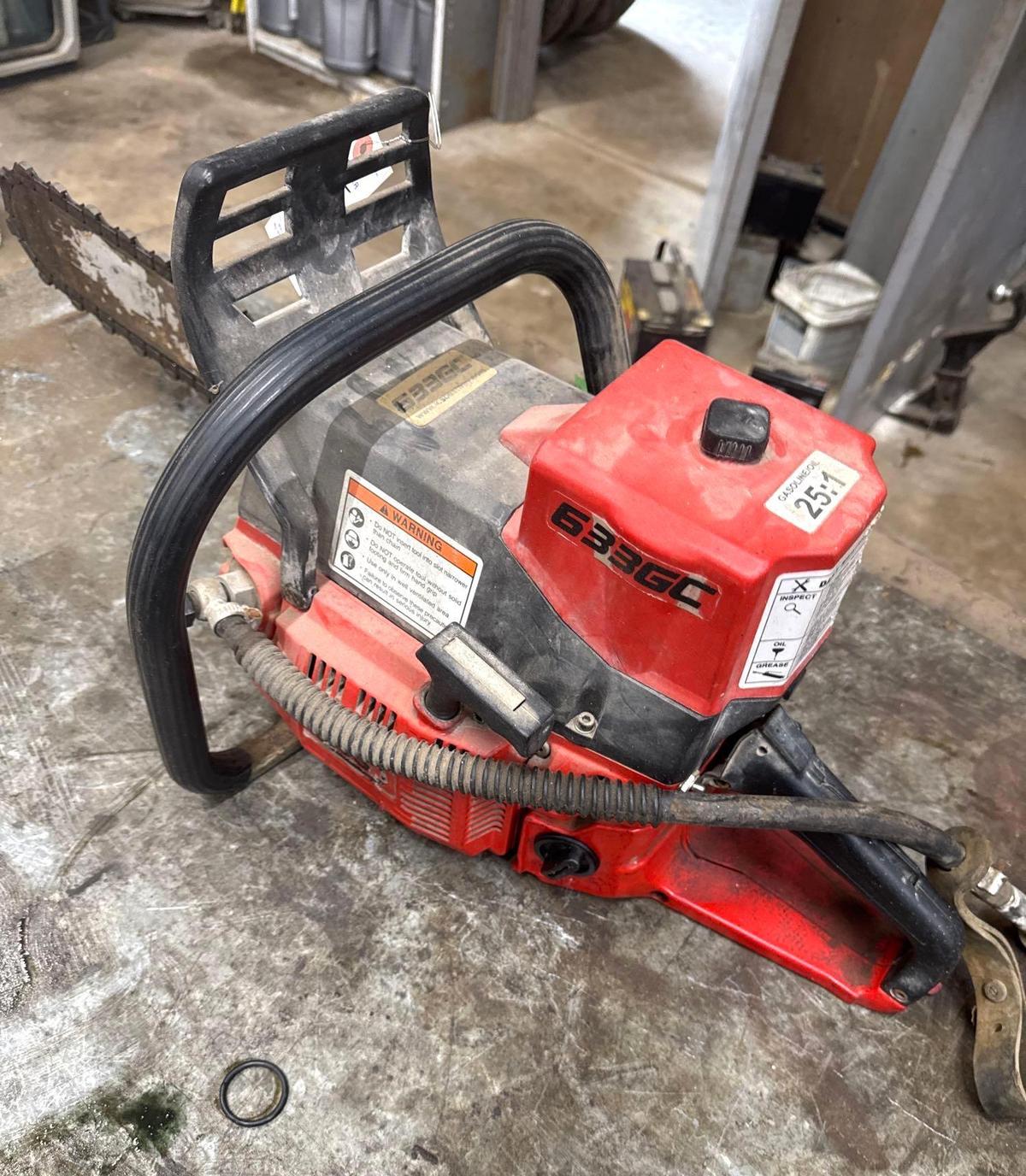 Concrete Chainsaw - Runs