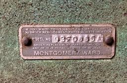 Montgomery Ward Woodworking Tool