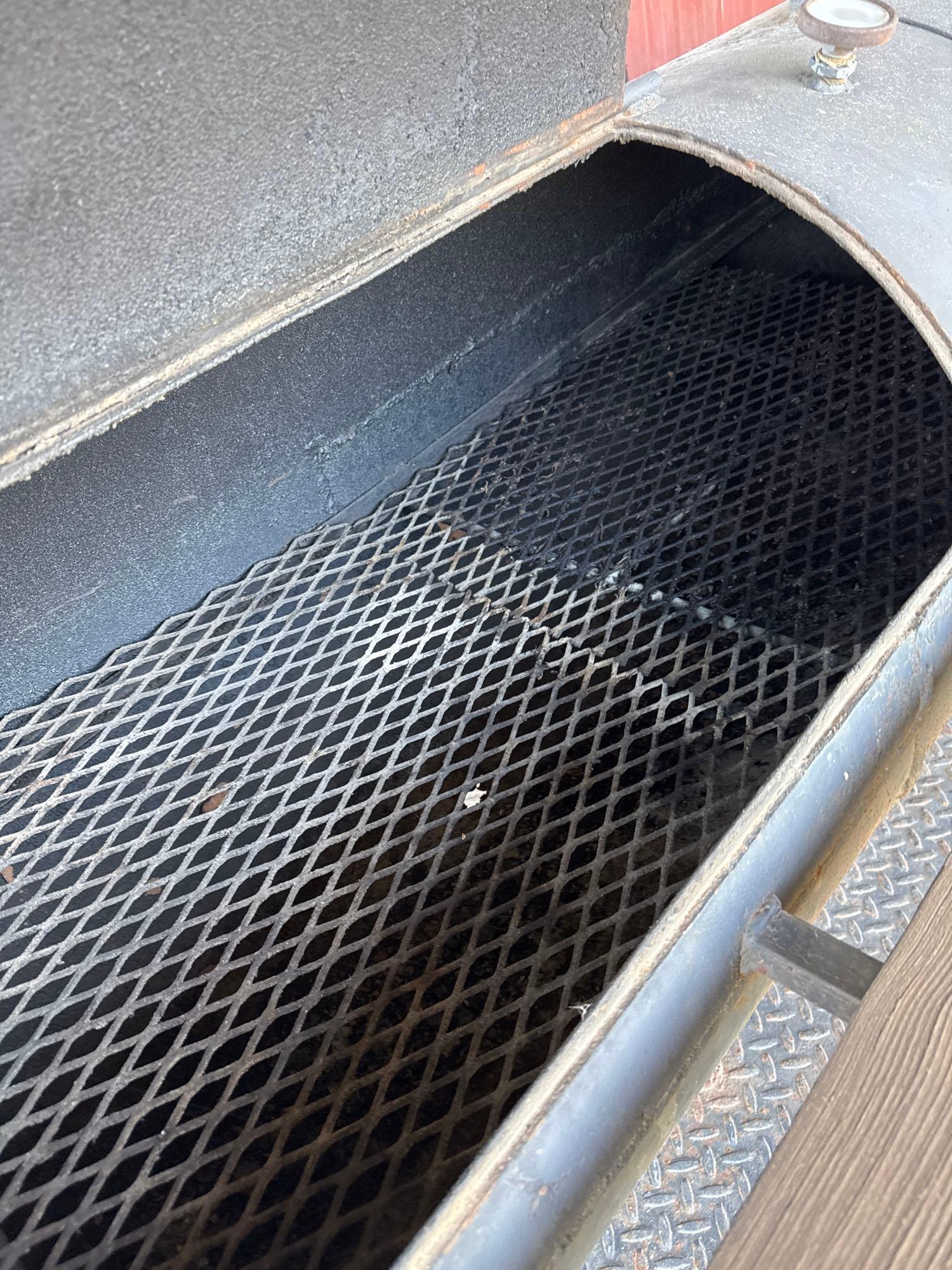 Custom Smoker on Trailer - Trailer Comes with Bill of Sale