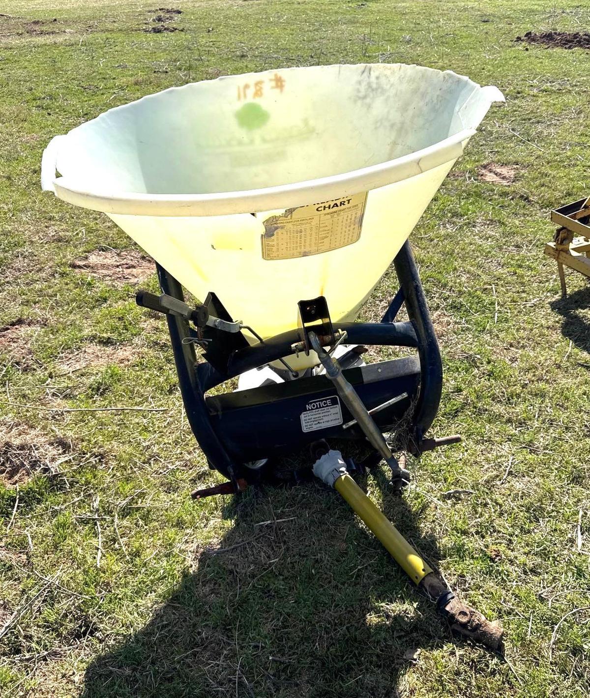 Land Pride FSP 700 Broadcaster - 3-point Hook Up