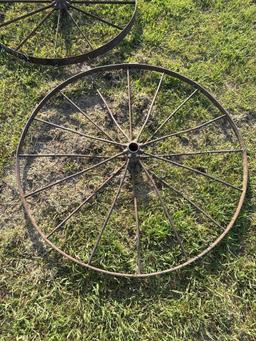 Set of 3 Wagon Wheels