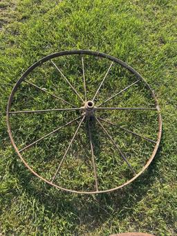 Set of 3 Wagon Wheels