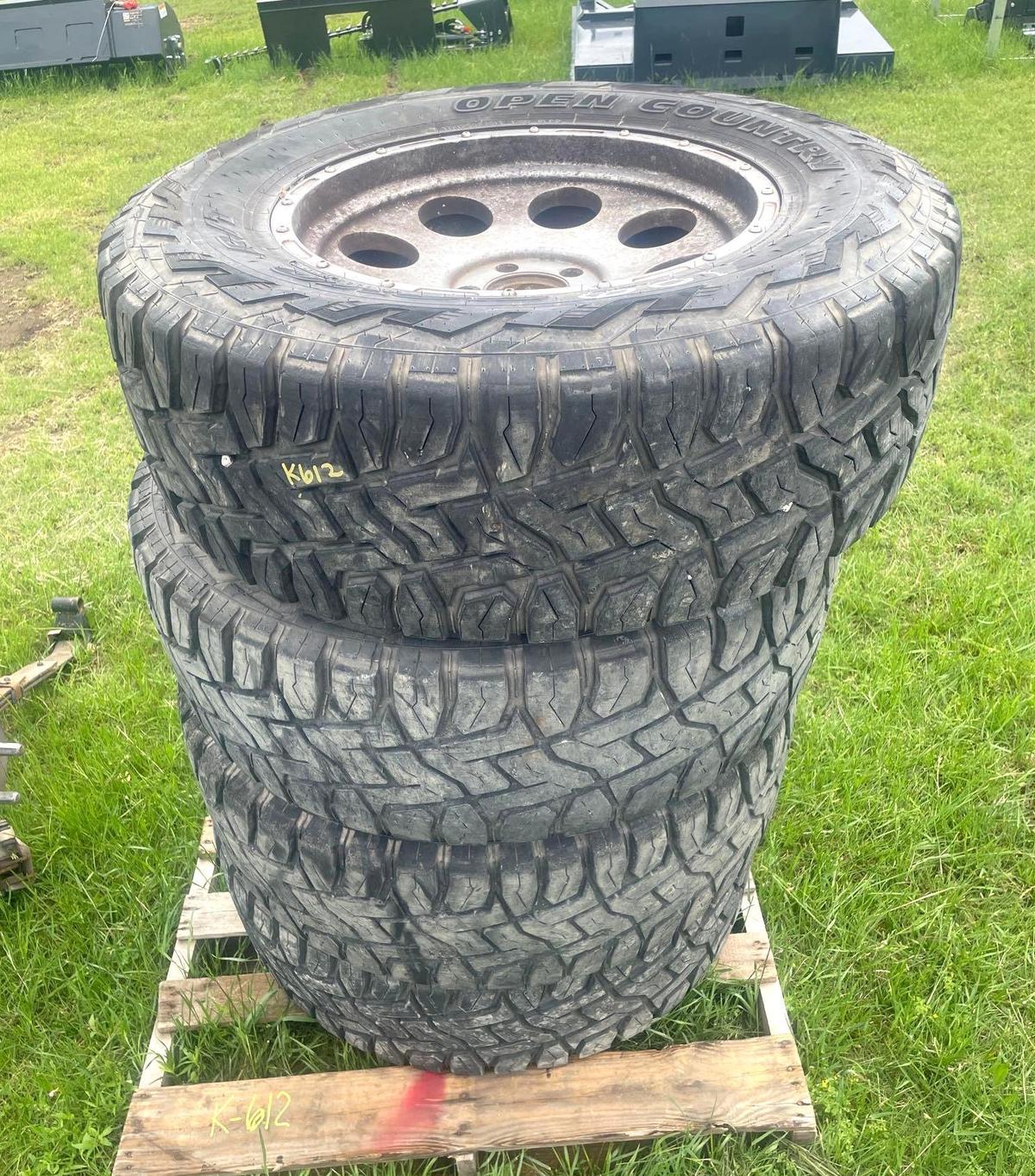 Lot of 4 Wheels and Tires - For a 2003 F-150 4x4