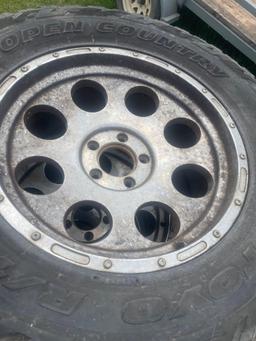Lot of 4 Wheels and Tires - For a 2003 F-150 4x4