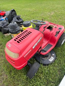 MTD Pro Hydrostatic Lawn Mower - Does not run