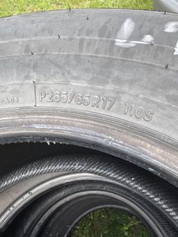 Set of 4 Toyo 265/65 R17 Tires