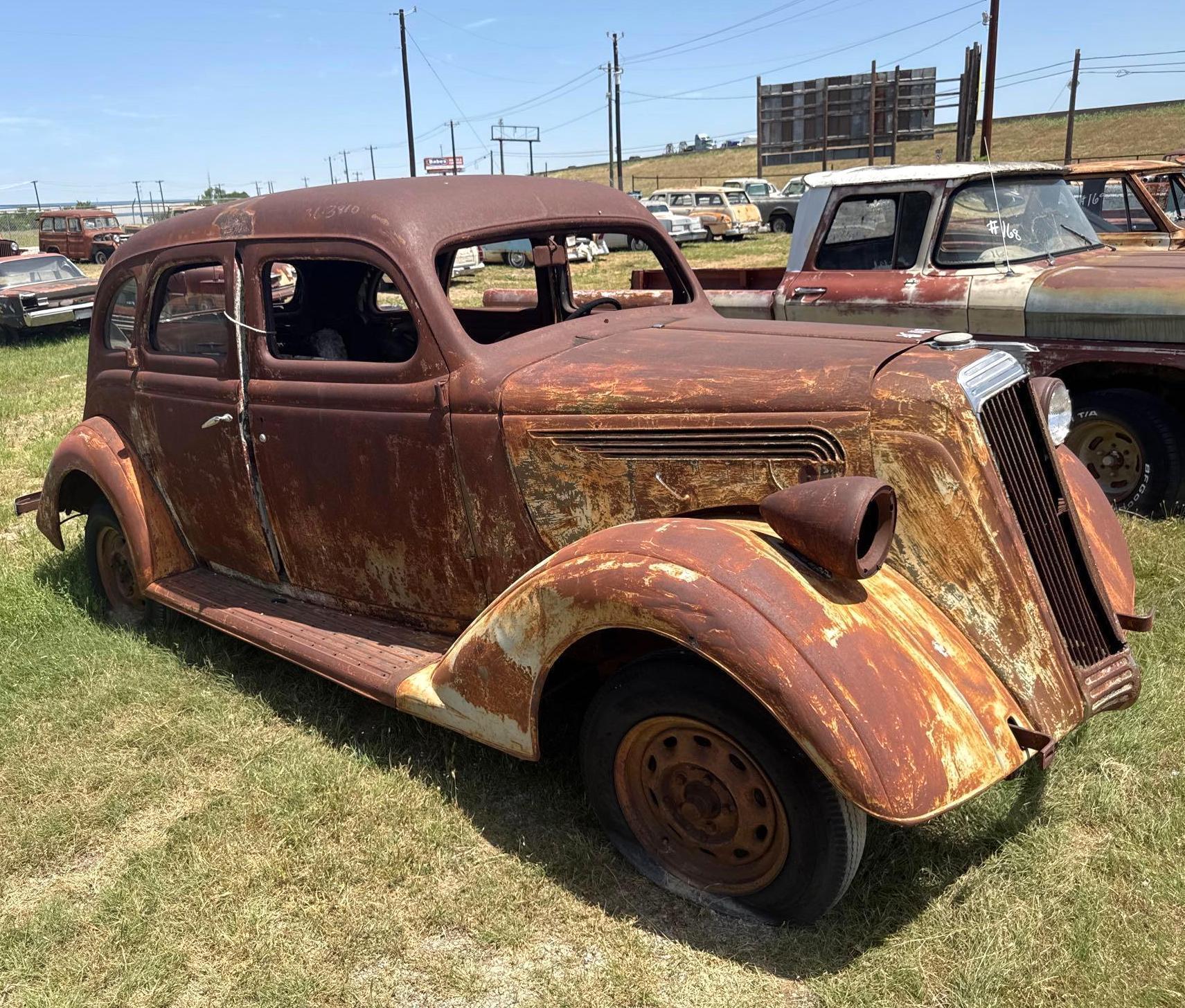 1936 Nash LaFayette Suicide Doors - Comes with Bill of Sale