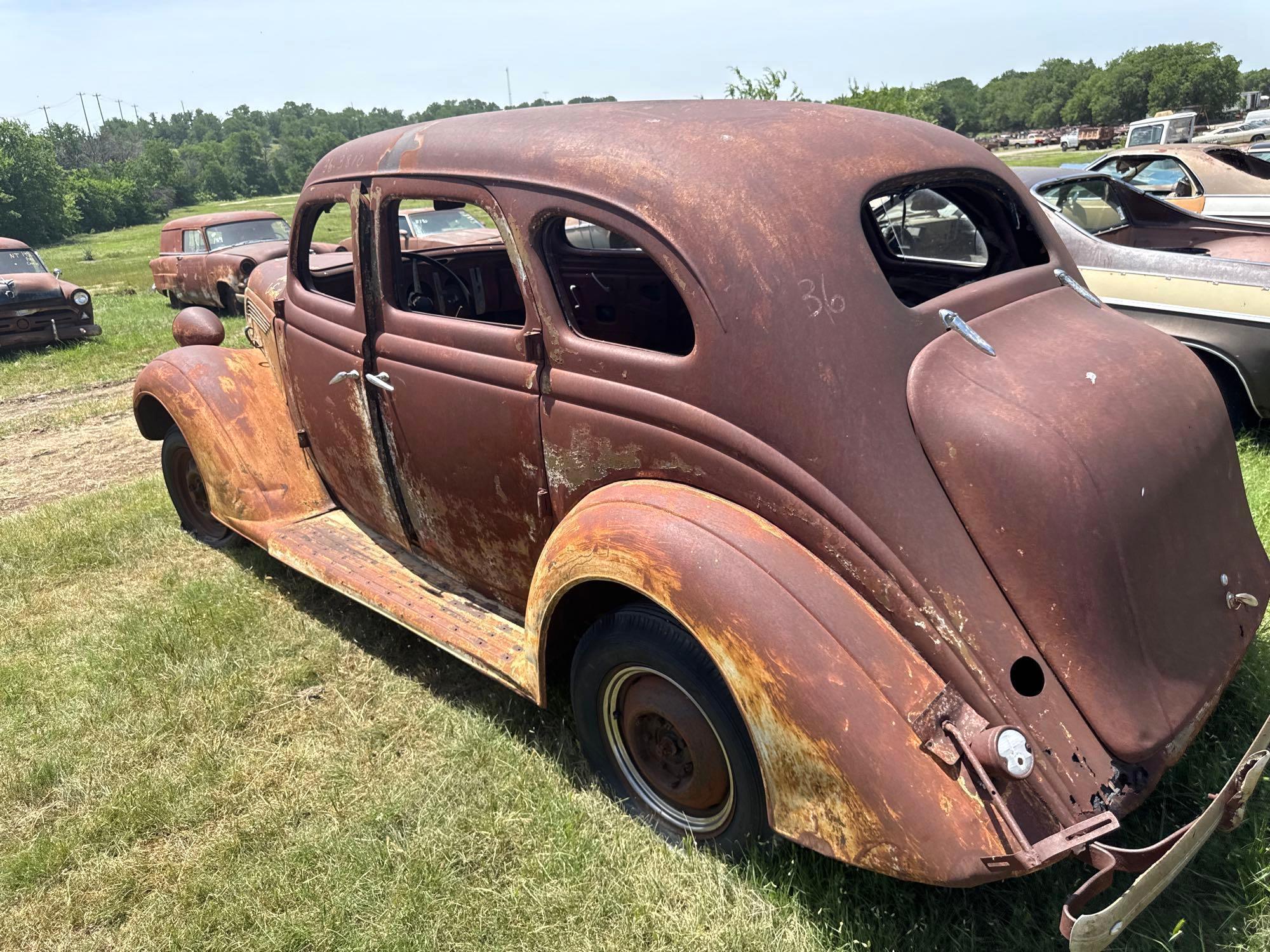 1936 Nash LaFayette Suicide Doors - Comes with Bill of Sale