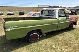 1972 Ford Pickup Explore Edition - Comes with Title