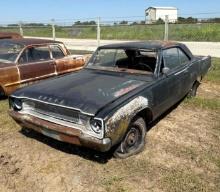 1967 Dodge Dart - 2 DR - Has a Motor - Comes with Parts Only Bill of Sale