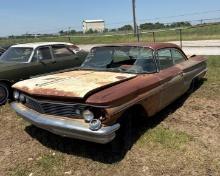 1968 Pontiac Catalina 2 DR Post - No Motor or Transmission - Comes with Parts Only Bill of Sale