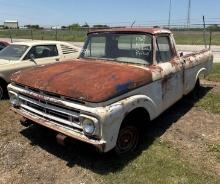 1963 Ford Uni-Body Pickup - Popular Model for Ford Enthusiasts - Comes with Bill of Sale