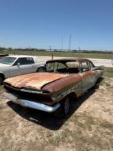 1959 Chevrolet Biscayne 2 DR - Has a Block & Parts - Comes with Parts Only Bill of Sale