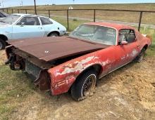 1974 Pontiac Firebird - Has Motor - Comes with Parts Only Bill of Sale - Has Junk Title