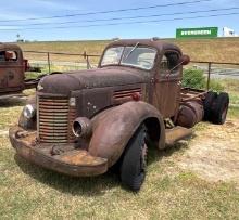 1947 International Cab & Chassis - Has Motor - Comes with Parts Only Bill of Sale