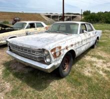 1966 Ford 4 DR Sedan - No Motor - Comes with Parts Only Bill of Sale