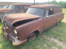 1952 Ford Courier 2 DR - Has Motor - Comes with Parts Only Bill of Sale