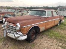 1955 Chrysler Imperial - No Motor or Transmission - Comes with Parts Only Bill of Sale
