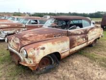 1950 Buick Super - Has Motor - Comes with Parts Only Bill of Sale