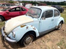 1972 Volkswagen Bug - Comes with Parts Only Bill of Sale