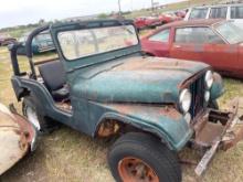 1965 Jeep CJ5 - No Motor - Has Transmission - Comes with Parts Only Bill of Sale