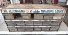 AC Miniature Lamp Display Cabinet