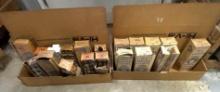 Lot of 2 Boxes of Misc. G-E Mazda Lamps and Carlton Auto Lamp Bulbs