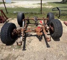 Set of 4WD Axles with Tires