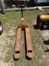 Lift Rite 5000 pound Pallet Jack - Will go up but not go down