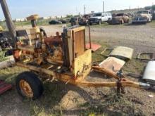 Leroi Air Compressor Mounted on Trailer