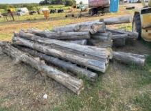 Lot of Cedar Posts