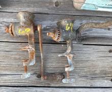 Lot of 2 Universal Meat Grinders