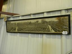 1918 YARD LONG ARMY PRINT