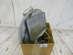 HAMMERED ALUMINUM PIECES AND FARVER BROS