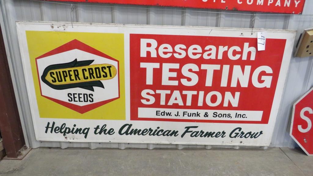 SUPER CROST SEEDS SIGN