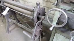 BERTSCH AND COMPANY 3' SHEET METAL ROLLER