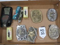 BELT BUCKELS & POCKET KNIVES