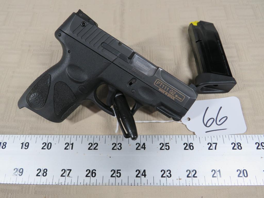 9 MM TAURUS MOD PT111 G2
