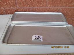 8 Asst. Aluminum Meat Trays