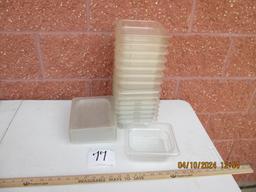 15 Cambro 1/6 size x 2 1/2" Container with 6 Lids